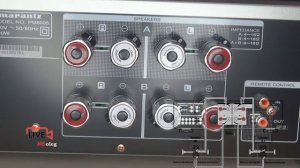 Bi-wiring and bi-amping connection of loudspeakers and power amplifiers.