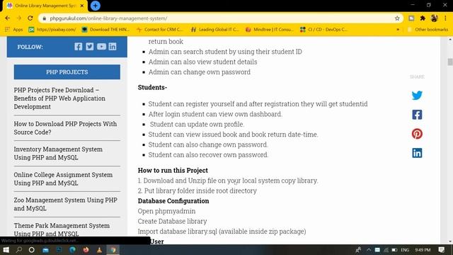 How to Download Online Library Management Project Code 2020 !! Download Library Management Software смотреть онлайн