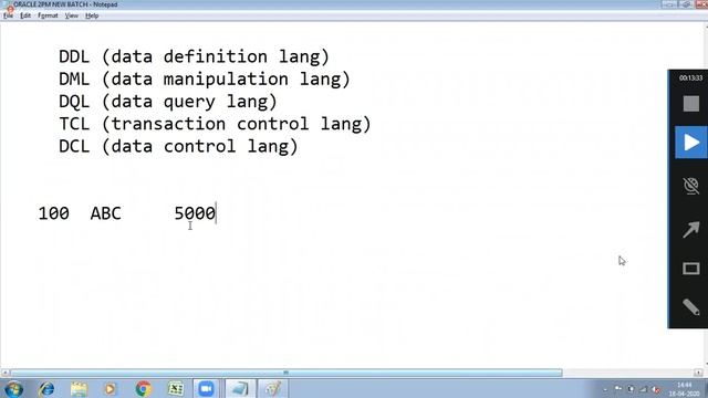 2020 04 18 SQL Commands | Oracle Class 4 смотреть онлайн