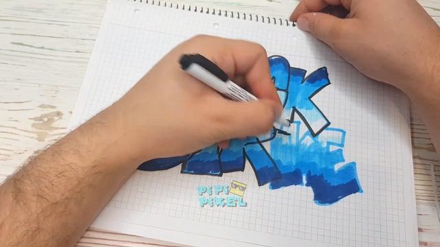 ГРАФФИТИ - BLOCK STRIKE !!! КАК НАРИСОВАТЬ? !!! урок граффити graffiti logo БЛОК СТРАЙК смотреть онлайн