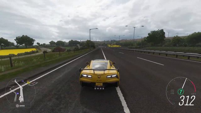 Forza Horizon 4 Corvette ZR 1 Chevrolet 2019 смотреть онлайн