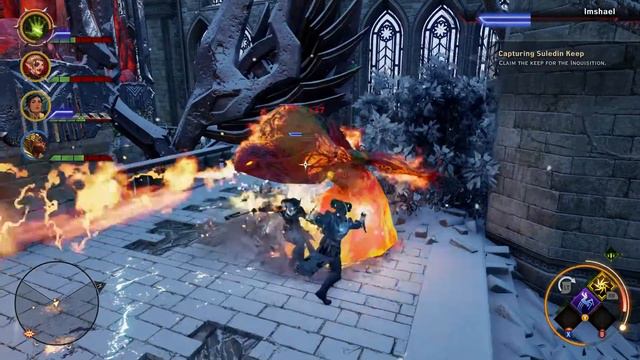 "CLAIM THE KEEP FOR INQUISITION (CAPTURING SULEDIN KEEP)" Dragon Age: Inquisition #65 смотреть онлайн