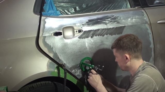 Кузовной ремонт Kia Rio смотреть онлайн