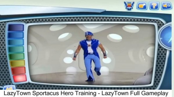 LazyTown Sportacus Hero Training - LazyTown Full Gameplay