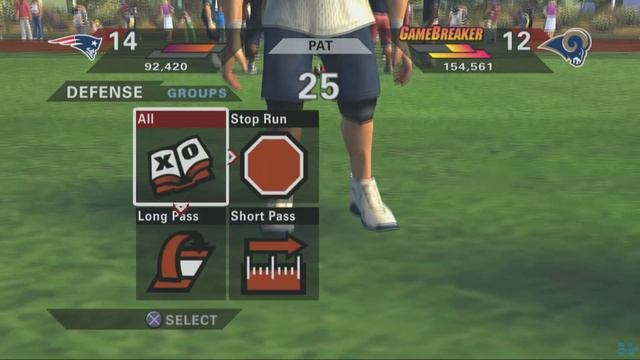 nfl street 2 pcsx2 gameplay(1080p) смотреть онлайн