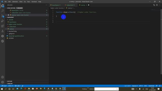 Javascript Interview Questions - Higher Order Functions смотреть онлайн
