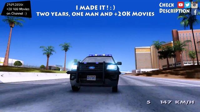 2016 Ford Explorer Red County Sheriff's Office - GTA WORLD YT +20 400 MOVIES _REVIEW смотреть онлайн