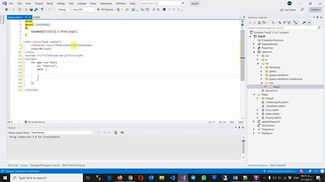 How to use Vue.js in ASP.NET projects смотреть онлайн