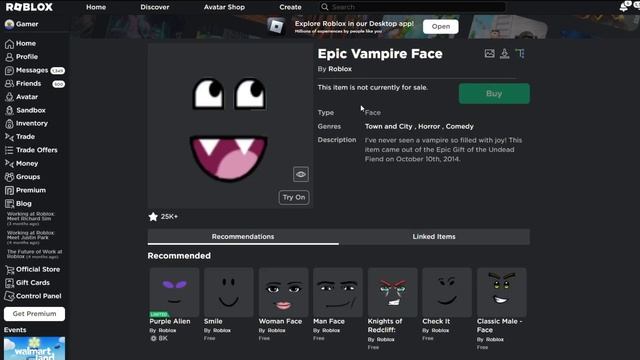 How To Make A Roblox UGC Epic Face смотреть онлайн