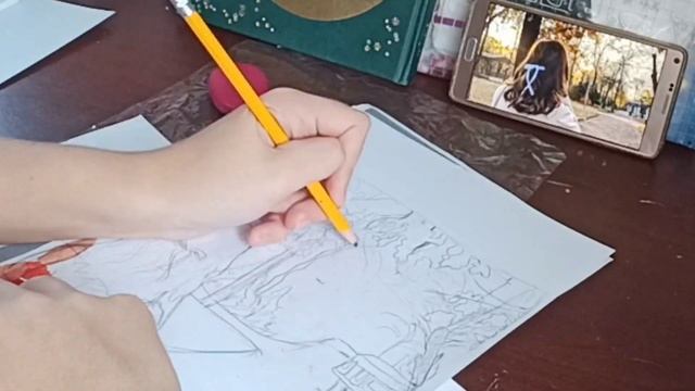 Обучающее видео по рисованию: "Осень в парке" смотреть онлайн