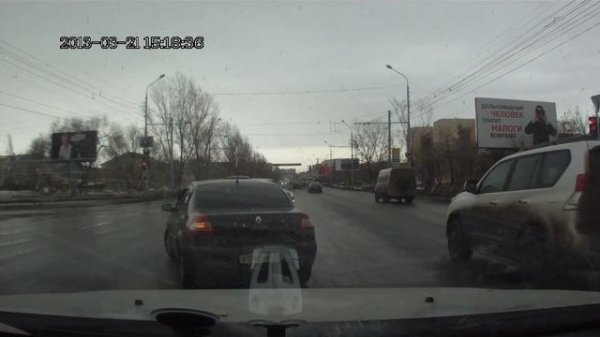 авария Outlander-2107