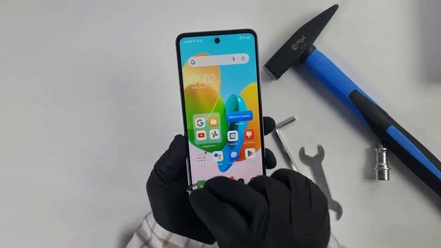 Tecno Spark 20C Screen Scratch Test 🔨🛠️ - Spark 20C Durability Test смотреть онлайн