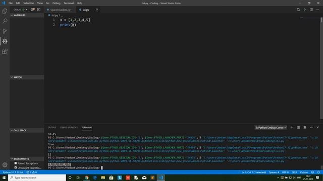 Learn PYTHON EP02(VARIABLES AND LISTS) смотреть онлайн