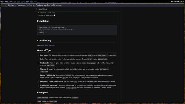 Install packages from the AUR ft. Paru смотреть онлайн