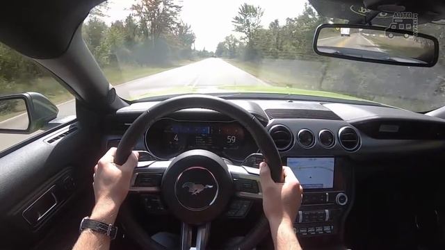 Дорожный тест драйв 2020 FORD MUSTANG 2.3 L | Test drive 2020 FORD MUSTANG 2.3 L смотреть онлайн