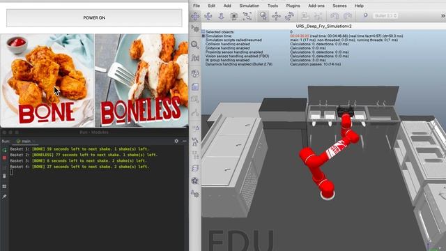 CoppeliaSim Remote API (Python) UR5 IK Tip-Target Tracing v2 смотреть онлайн