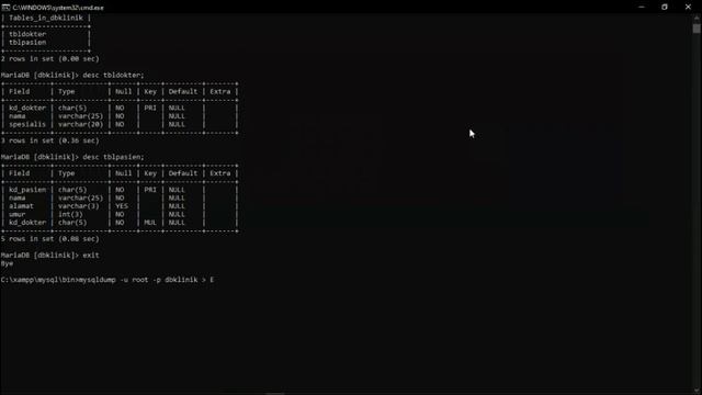 Backup & Restore Database MySQL di Command Line смотреть онлайн