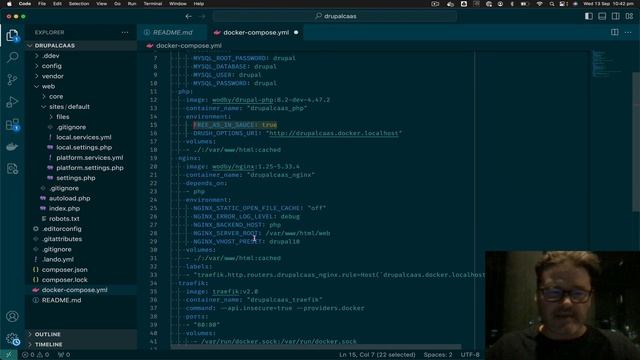 BONUS: Docker Compose following the Docker4Drupal setup смотреть онлайн