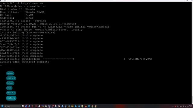 Установка Docker на Ubuntu 23.04 (Lunar Lobster) смотреть онлайн