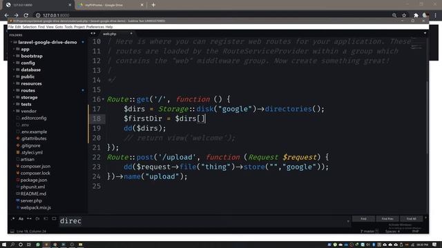 Google Drive File System with Laravel - Part 8 - Managing Directories смотреть онлайн