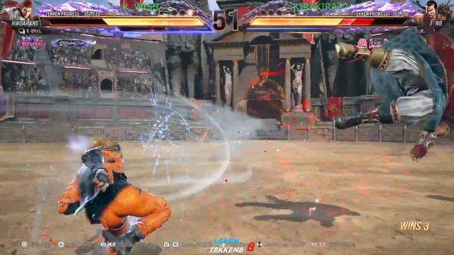 Ranked Matches ▰ K-WISS (Rank HWOARANG ) Vs KIRAKIRA22 (Rank FENG) ▰ Tekken 8 смотреть онлайн