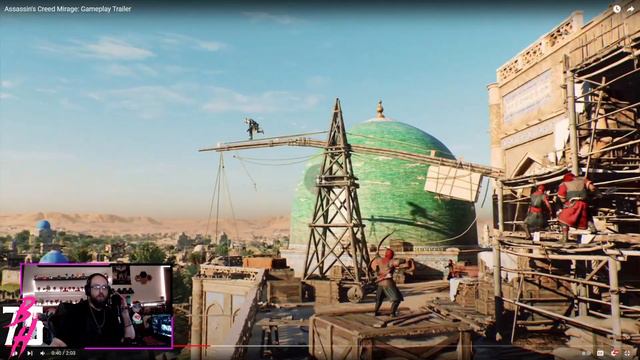Assassin's Creed Mirage: Gameplay Trailer – HUSKY REACTS смотреть онлайн