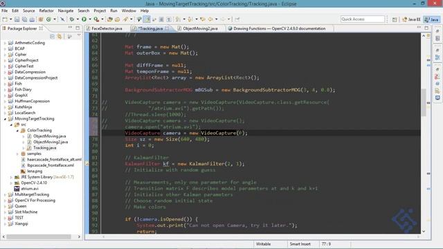 Background Subtraction - Opencv (Java) смотреть онлайн