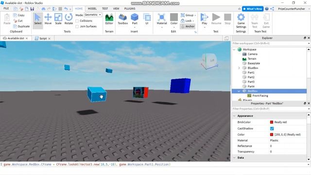 Roblox CFrame Look At, Up Vector, Look Vector (Roblox Studio Tutorial Beginners Series) (B005) смотреть онлайн
