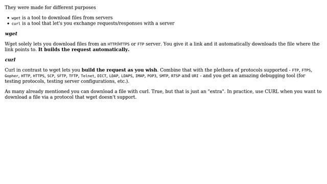 Unix & Linux: What is the difference between curl and wget? (4 Solutions!!) смотреть онлайн