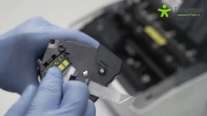 Как заменить чип в картриджах W1106A и W1106X для принтера HP