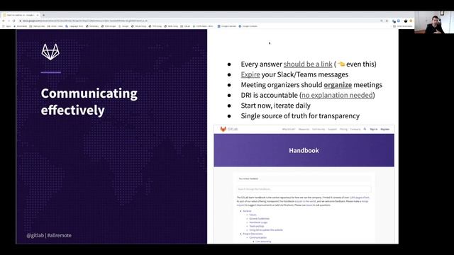 Remote Work 101: Tips & tricks to stay productive, healthy, and engaged from GitLab's Head of Remot смотреть онлайн