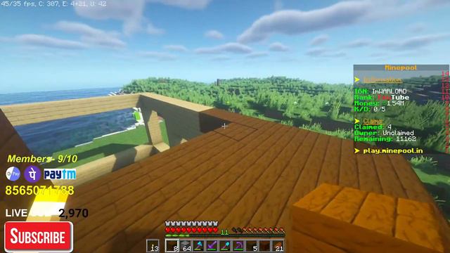 Minecraft PE Live | JAVA +Pocket 24/7 Online SMP | AnyOne Can Join смотреть онлайн