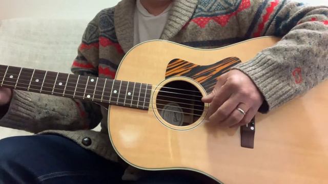 Gibson J-35 Acoustic Electric Guitar Reissue USA смотреть онлайн
