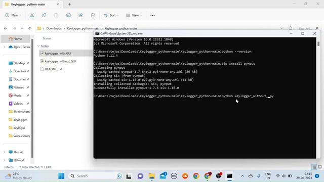 Python Keylogger: Monitor and Log Keyboard Activity || IBM SkillsBuild Internship Project 2023 смотреть онлайн