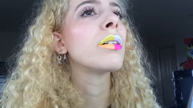 Neon Quarter Given! Glitter Lip Art Tutorial ft Sugarpill & Born Pretty смотреть онлайн