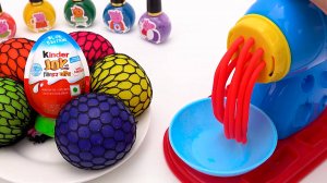 Для малышей любимые мультики. Игрушки для моторики. Киндер. Пластилин. АСМР.