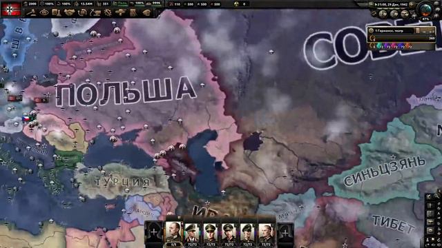 Hearts of Iron 4 Мирная Германия Серия 9 Крах Японской Империи и Великой Венгрии смотреть онлайн