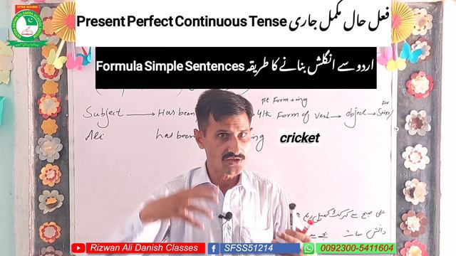 Present Perfect Continuous Tense Learn in Urdu Language. Lecture No.6 смотреть онлайн