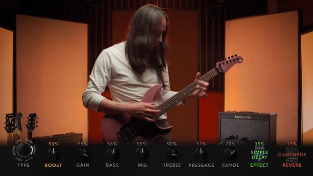 Line 6 | Jeff Schroeder | Catalyst Guitar Amp | Kinetic Demo смотреть онлайн
