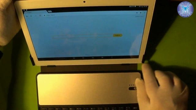 Блютуз Клавиатура для планшетов с Универсальным Чехлом | SergSpider review | SpiderChannel | 40 смотреть онлайн