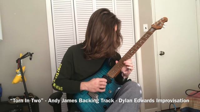“Torn In Two” - Andy James Backing Track - Dylan Edwards Improvisation смотреть онлайн