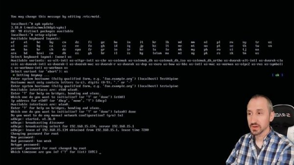 Installation of Alpine Linux on Raspberry Pi