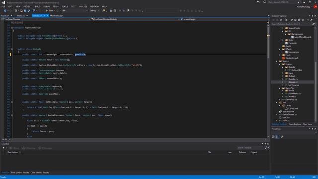 Main Menu And Exit Game - Monogame Dev Tutorials C# - Pt 19