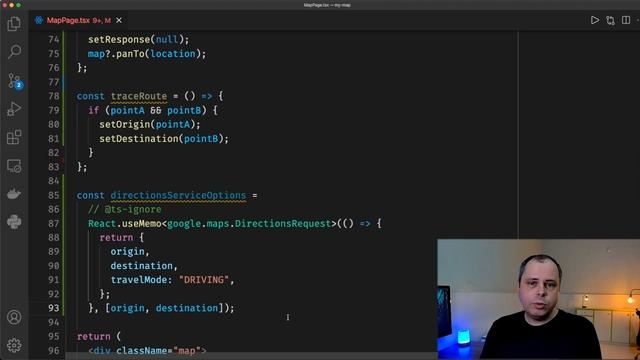 Como traçar ROTAS no Google Maps | React JS смотреть онлайн