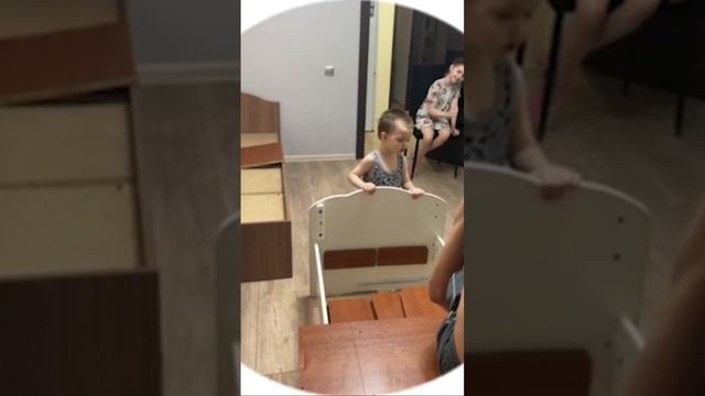 Детская кровать🤗#переделки смотреть онлайн