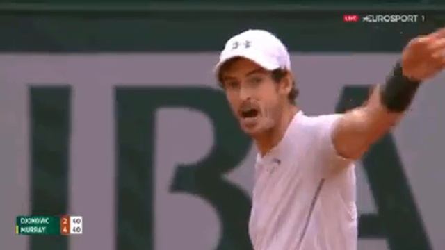 Quand Andy Murray vire Nelson Monfort de son box Roland Garros 2016 смотреть онлайн