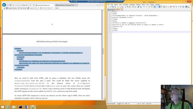 08147 Web Technology - Creating Web pages and web forms смотреть онлайн