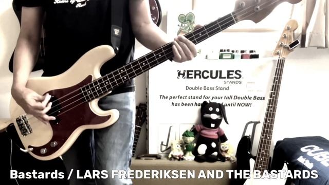 Bastards / LARS FREDERIKSEN AND THE BASTARDS / Bass Cover #108 смотреть онлайн