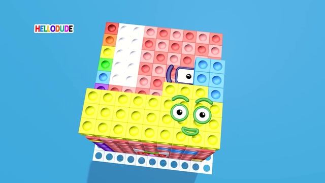 Looking for Numberblocks MATHLINK CUBE 11x11x11 is Numberblocks 1331 HUGE Number Patterns смотреть онлайн