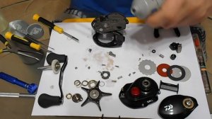 DAIWA Tatula Type R разборка и ТО. Maintenance of the fishing reel.